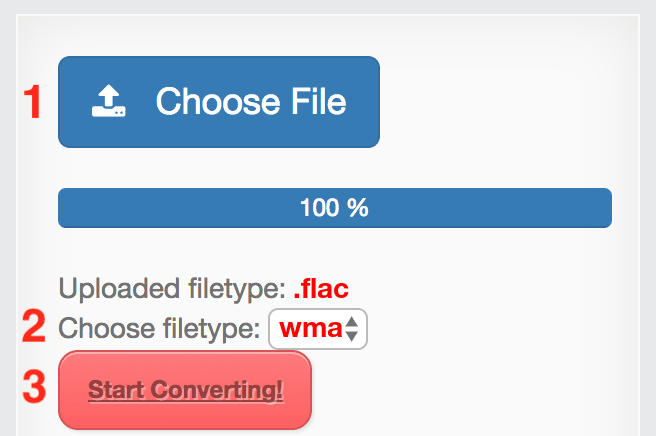How to convert FLAC files online to WMA